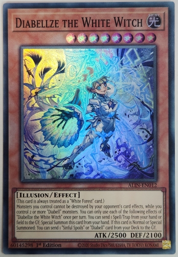 【SR】Diabellze the White Witch 白魔女ディアベルゼ (1st Edition)