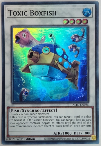 【SR】Toxic Boxfish (1st Edition)