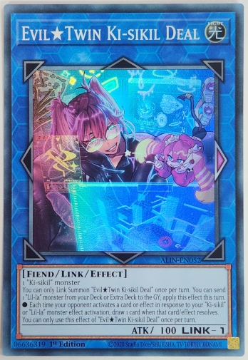 【SR】Evil★Twin Ki-sikil Deal Evil★Twin キスキル・ディール (1st Edition)