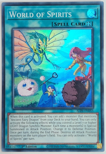 【SR】World of Spirits 精霊の世界 (1st Edition)