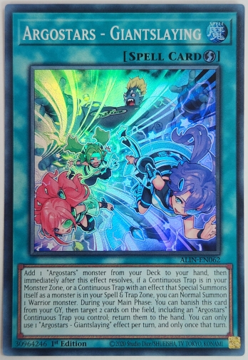 ��SR��Argostars - Giantslaying ARG��S��GiantKilling (1st Edition)