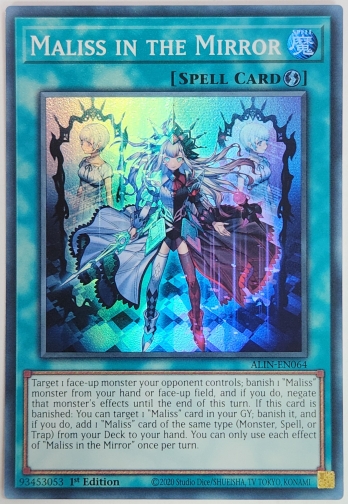 【SR】Maliss in the Mirror M∀LICE IN THE MIRROR (1st Edition)
