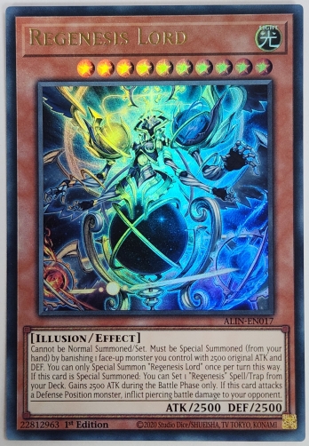 【UR】Regenesis Lord 創世の神 デウテロノミオン (1st Edition)