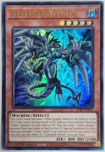 【UR】Cyberdark Wurm サイバー・ダーク・ヴルム (1st Edition)