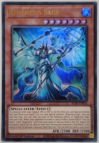 URRegenesis Sage Ƴ ⡼ (1st Edition)