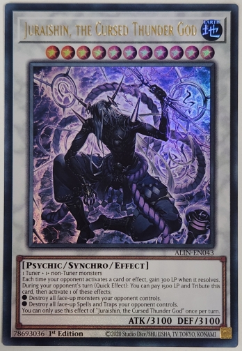 ��UR��Juraishin, the Cursed Thunder God ���������� (1st Edition)