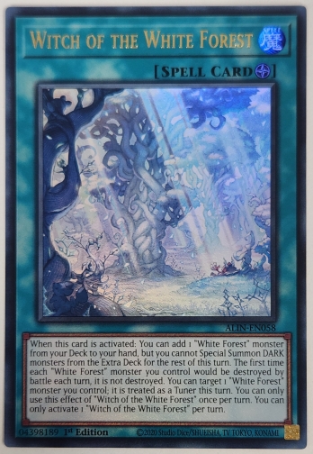 URWitch of the White Forest 򤭿 (1st Edition)