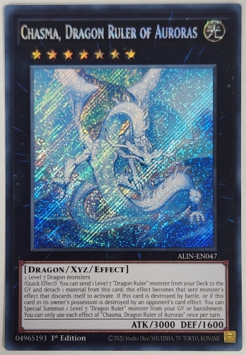【SE】Chasma, Dragon Ruler of Auroras 極征竜−シャスマティス (1st Edition)