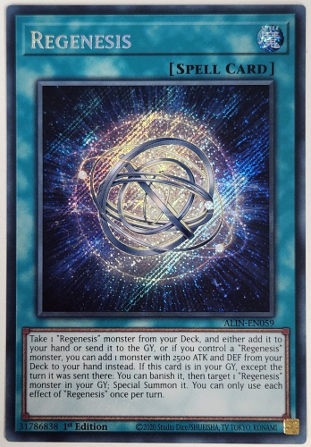 【SE】Regenesis 再世記 (1st Edition)