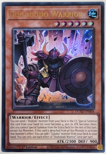 【UR】Dodododo Warrior ドドドドウォリアー (1st Edition)
