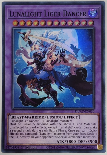 【SR】Lunalight Liger Dancer 月光舞獅子神姫 (1st Edition)