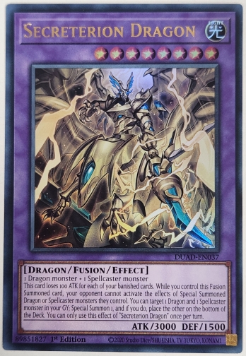 【UR】Secreterion Dragon 聖秘なる竜騎士 (1st Edition)