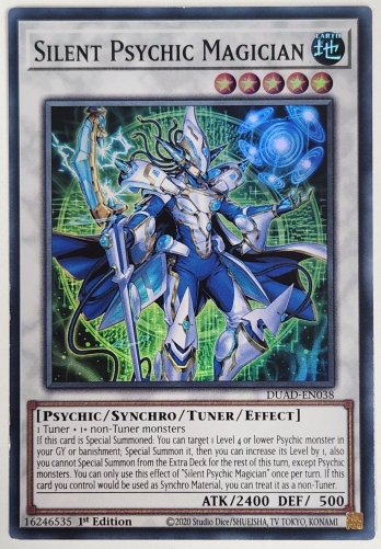 【SR】Silent Psychic Magician 沈黙のサイコマジシャン (1st Edition)