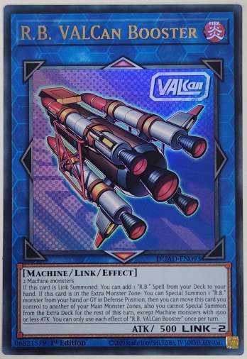 【UR】R.B. VALCan Booster (1st Edition)