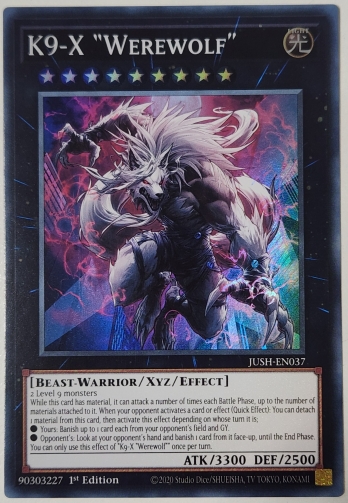 【SR】K9-X "Werewolf" K9−EX “Werewolf” (1st Edition)