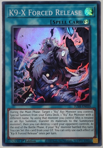 ��SR��K9-X Forced Release K����EX������� (1st Edition)