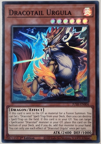 【SR】Dracotail Urgula 星辰竜ウルグラ (1st Edition)