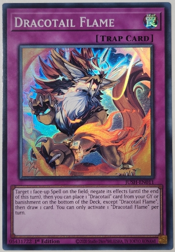 【SR】Dracotail Flame 星辰の吼炎 (1st Edition)