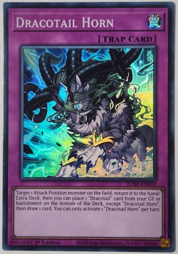 【SR】Dracotail Horn 星辰の裂角 (1st Edition)
