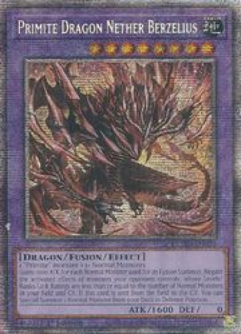 【STAR】Primite Dragon Nether Berzelius 原石竜ネザー・ベルセリウス (1st Edition)