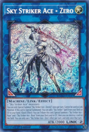 【SE】Sky Striker Ace = Zero 閃刀姫=ゼロ (1st Edition)