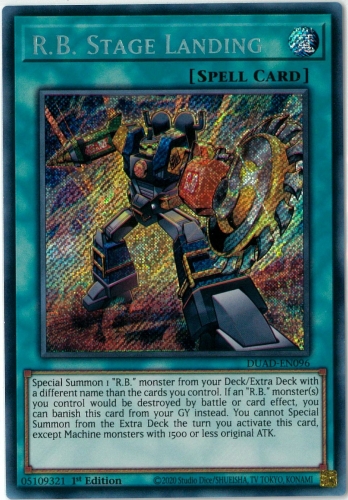 SER.B. Stage Landing (1st Edition)