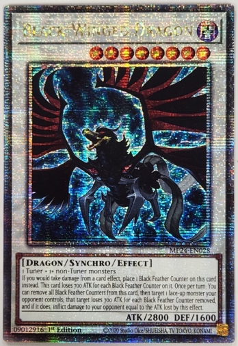 ��QCSE��Black-Winged Dragon �֥�å��ե��������ɥ饴�� (1st Edition)