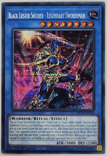 【PSE】Black Luster Soldier - Legendary Swordsman 伝説の剣闘士 カオス・ソルジャー (1st Edition)