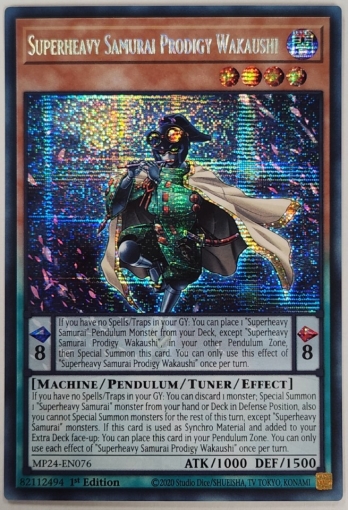 ��PSE��Superheavy Samurai Prodigy Wakaushi Ķ�ſ�Ƹ�參��U�� (1st Edition)