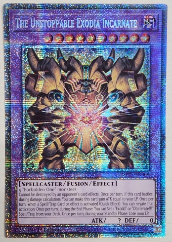 【STR】The Unstoppable Exodia Incarnate 幻の召喚神エクゾディア (1st Edition)