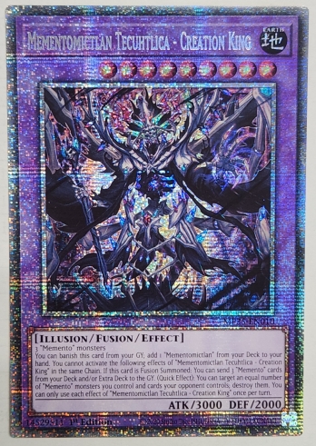 【STR】Mementomictlan Tecuhtlica - Creation King 冥骸王−メメントラン・テクトリカ (1st Edition)