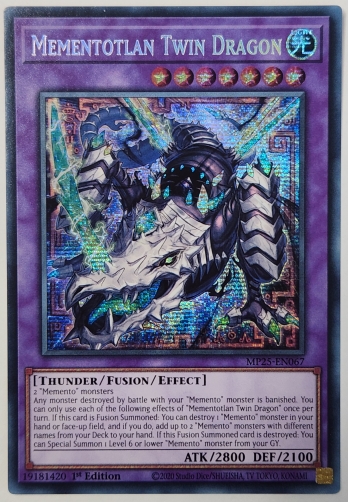 【PSE】Mementotlan Twin Dragon メメント・ツイン・ドラゴン (1st Edition)