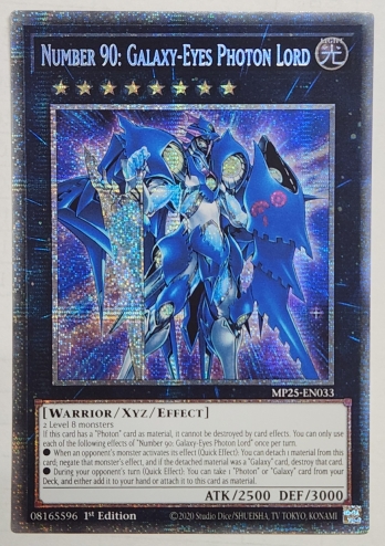��STR��Number 90: Galaxy-Eyes Photon Lord No.90 ��ϴ�θ��Ҷ� (1st Edition)