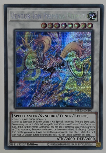 【PSE】Centur-Ion Primera Primus 騎士皇プリメラ・プリムス (1st Edition)