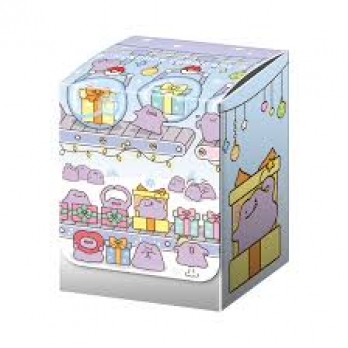 海外公式デッキケース【もちもちメタモンのいちにち】メタモンの秘密のカプセルマンション