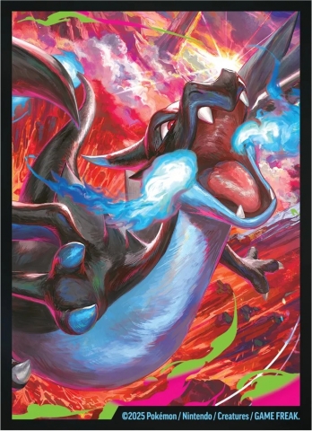 海外公式デッキシールド【メガリザードンXex】ウルトラプレミアムコレクション Charizard X