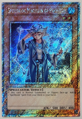 【PS】Spellbook Magician of Prophecy 魔導書士 バテル (1st Edition)