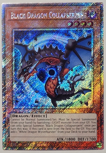 【PS】Black Dragon Collapserpent 暗黒竜 コラプサーペント (1st Edition)