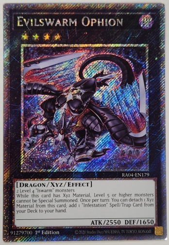 【PS】Evilswarm Ophion ヴェルズ・オピオン (1st Edition)