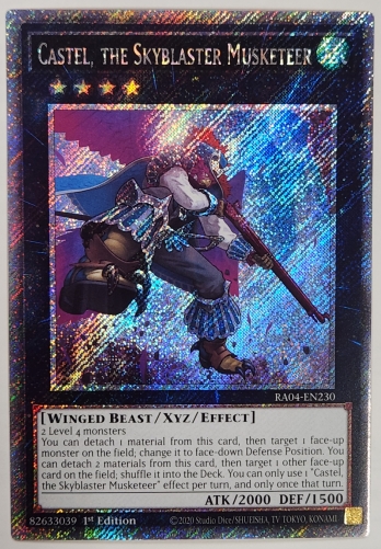 【PS】Castel, the Skyblaster Musketeer 鳥銃士カステル (1st Edition)