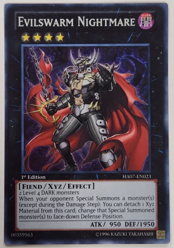 【SR】Evilswarm Nightmare ヴェルズ・ナイトメア (1st Edition)