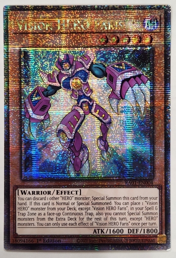 ��QCSE��Vision HERO Faris V��HERO �ե��ꥹ (1st Edition)