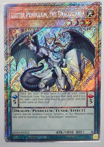 【PS】Luster Pendulum, the Dracoslayer 竜剣士ラスターP (1st Edition)
