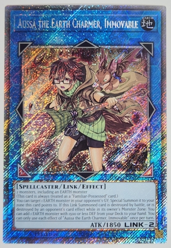 【PS】Aussa the Earth Charmer, Immovable 崔嵬の地霊使いアウス (1st Edition)