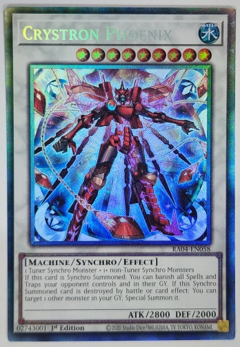 【CR】Crystron Phoenix 水晶機巧−フェニキシオン (1st Edition)