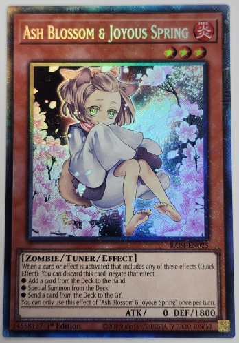 【CR】Ash Blossom & Joyous Spring 灰流うらら (1st Edition)