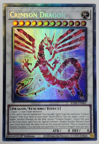 【CR】Crimson Dragon 赤き竜 (1st Edition)