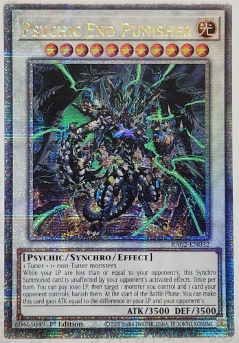 ��PS��Psychic End Punisher ������������ɡ��ѥ˥å��㡼 (1st Edition)