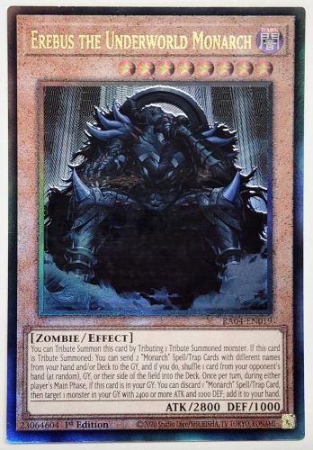 【UL】Erebus the Underworld Monarch 冥帝エレボス (1st Edition)