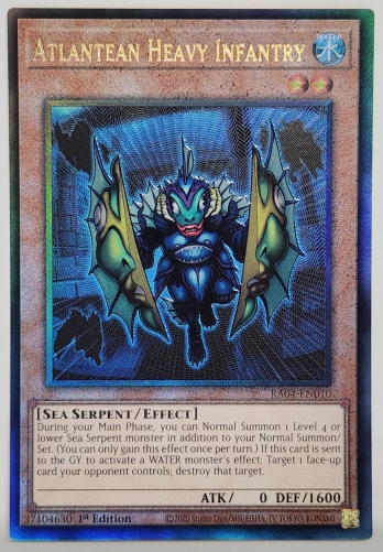 【UL】Atlantean Heavy Infantry 海皇の重装兵 (1st Edition)